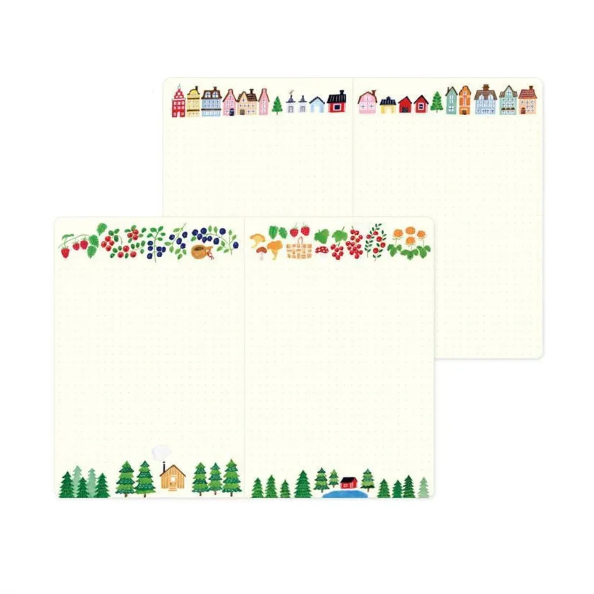 Yuru Log Notebook - Midori