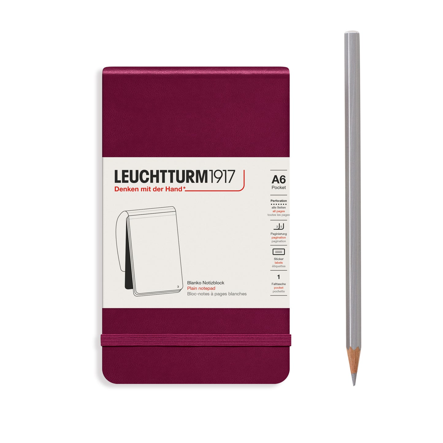 Leuchtturm Notebooks Pocket (A6)