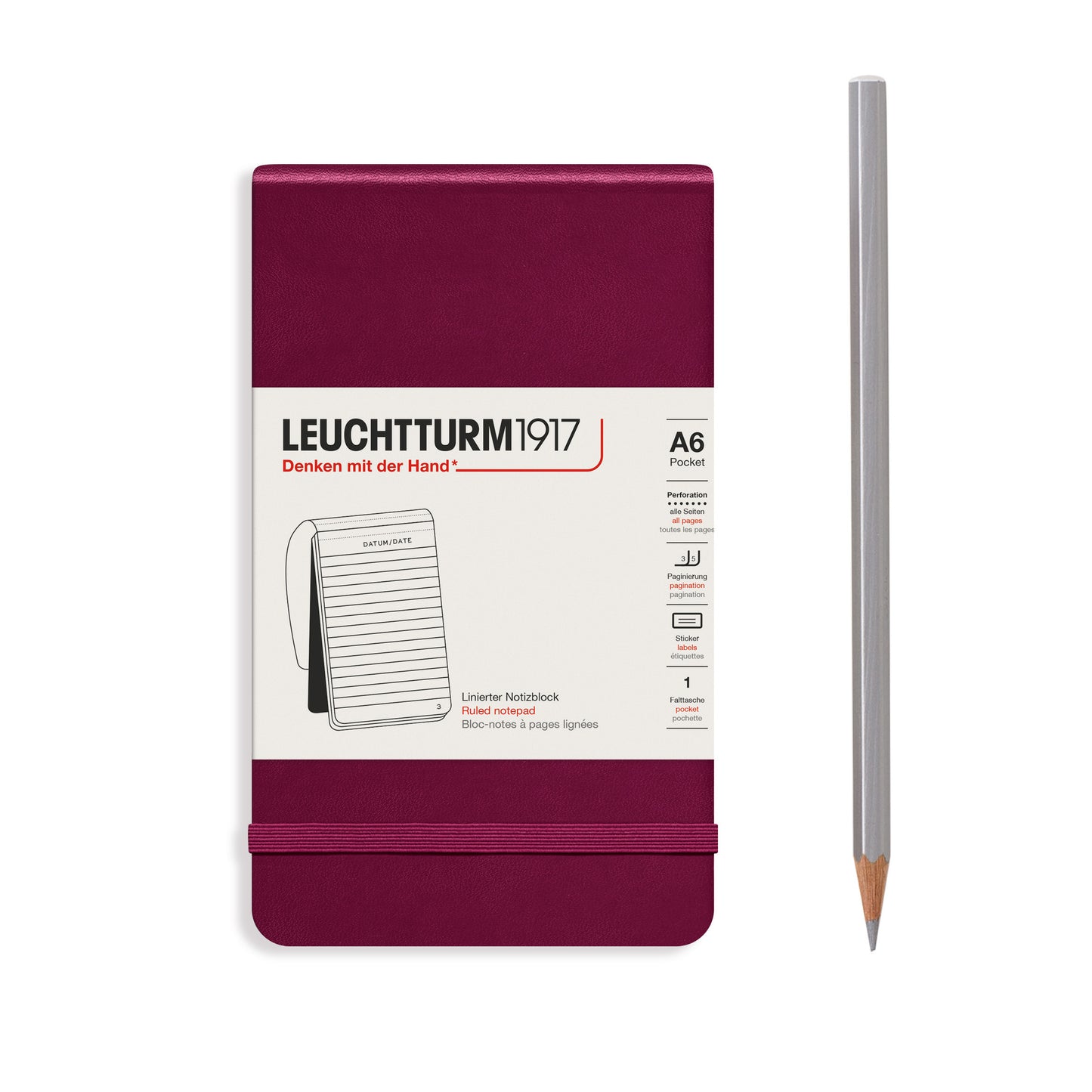 Leuchtturm Notebooks Pocket (A6)