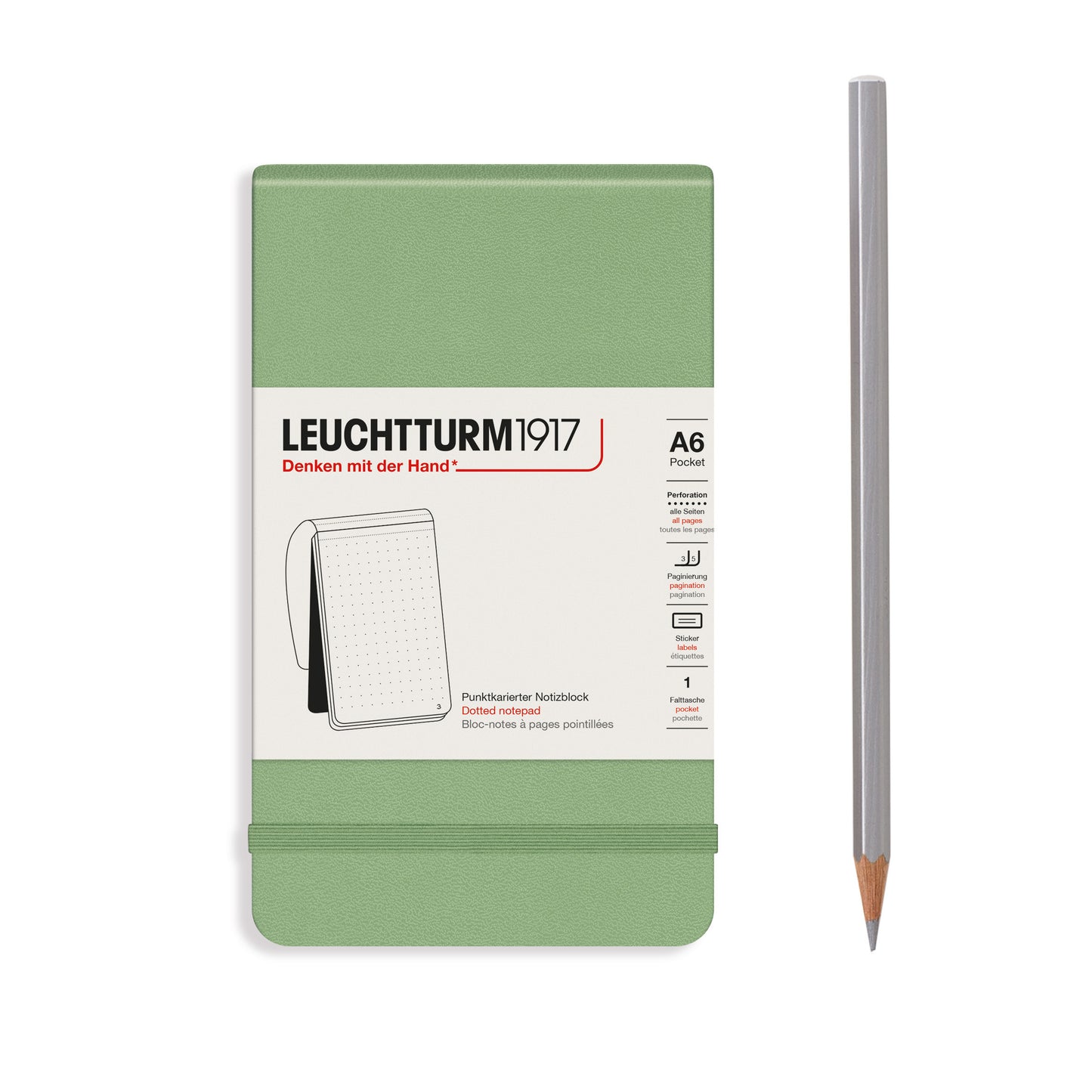 Leuchtturm Notebooks Pocket (A6)