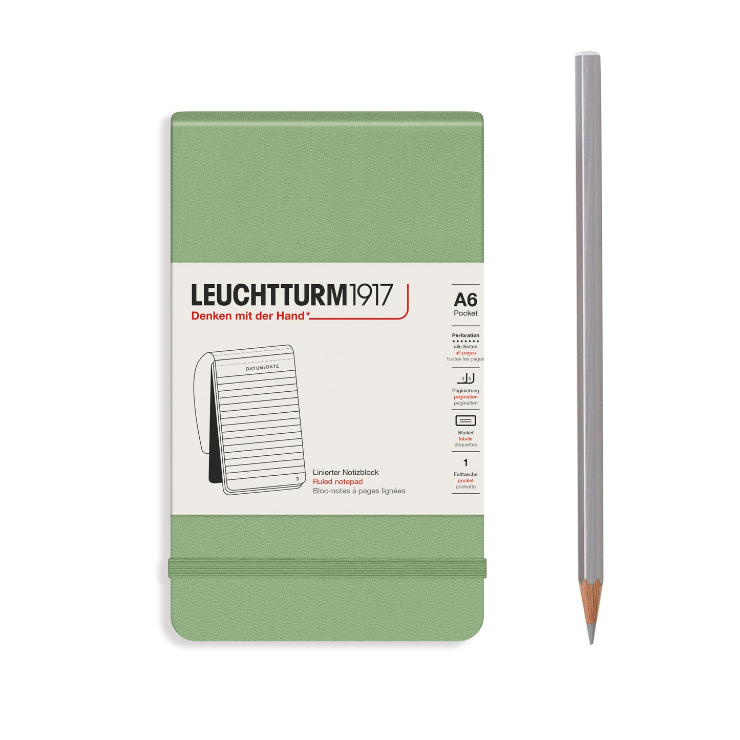 Leuchtturm Notebooks Pocket (A6)