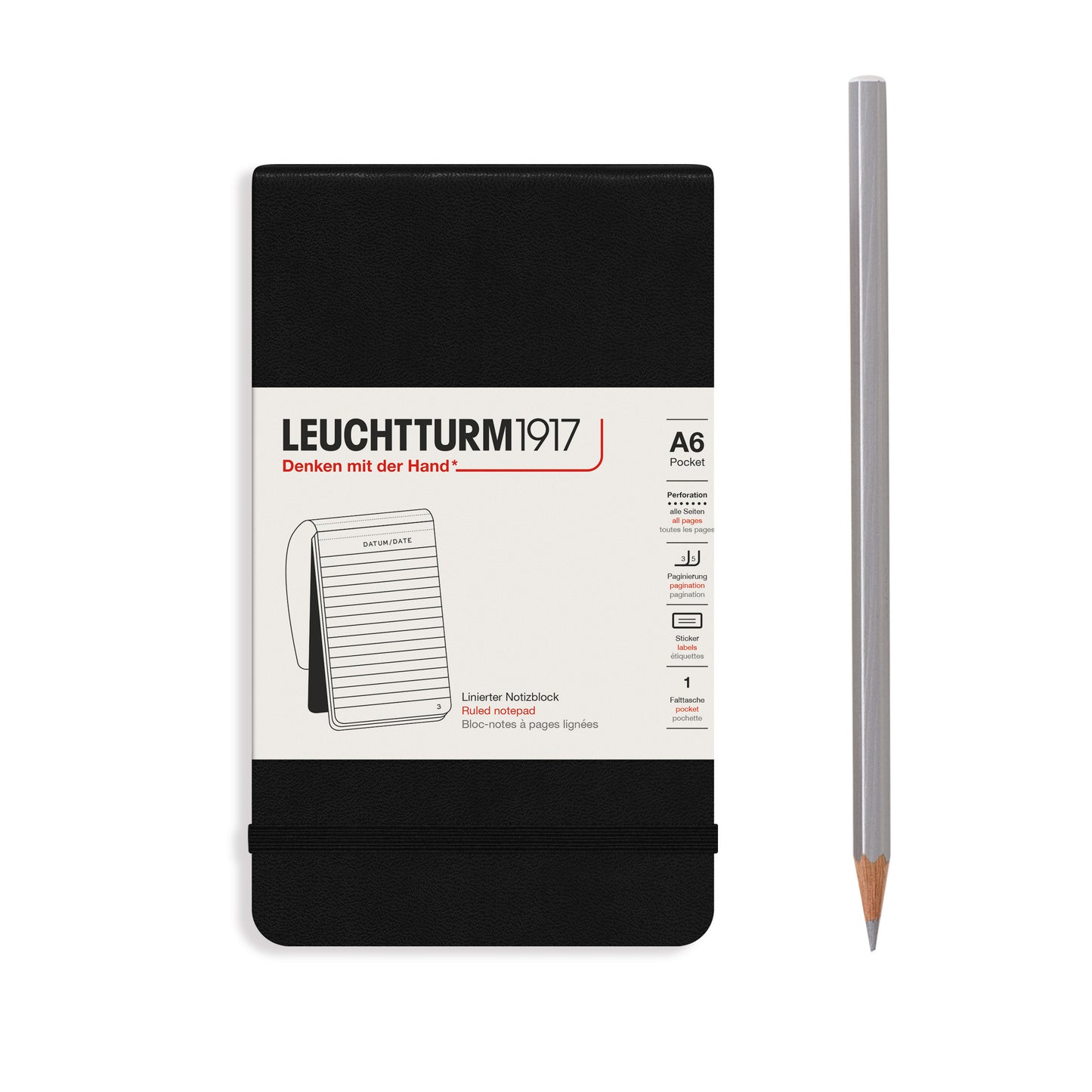 Leuchtturm Notebooks Pocket (A6)