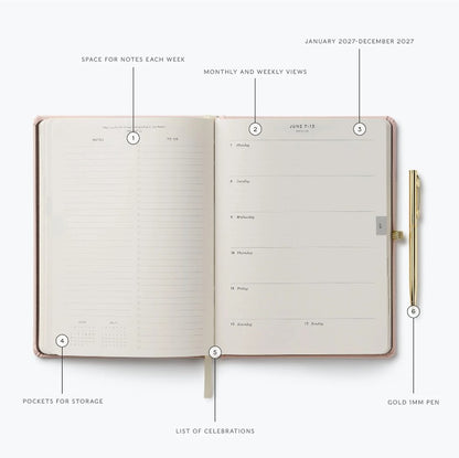 Rifle Paper Co. 2027 Weekly Planner - Paisley
