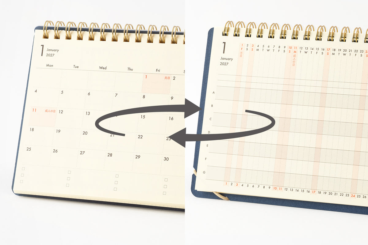 Midori 2027 +Stand Diary