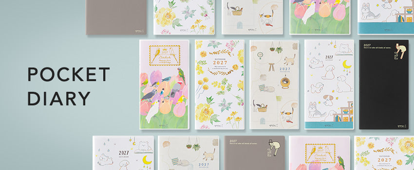 Midori 2027 Pocket Diary