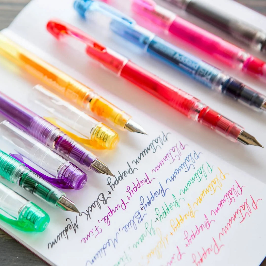 Preppy Fountain Pen - Platinum