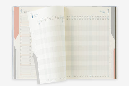 Midori 2027 Diary Double Schedule