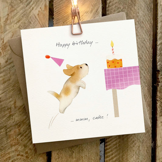 Purrfectly Yappy Dog Happy Birthday - Ginger Betty Greeting Card