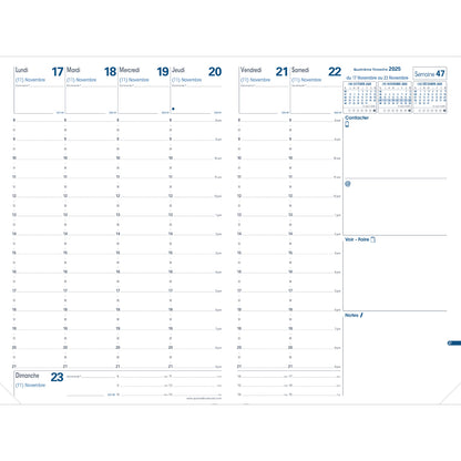 Quo Vadis 2027 Minister Roma Weekly Planner