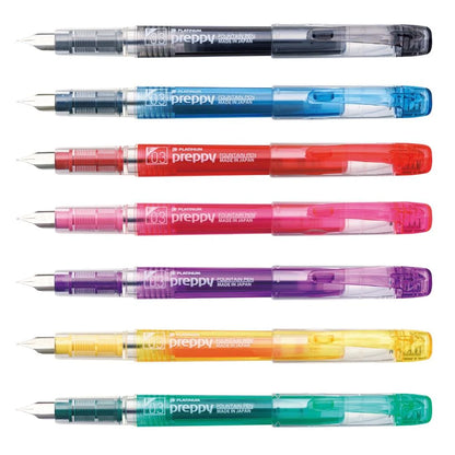 Preppy Fountain Pen - Platinum