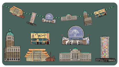 Local Souvenir Paper Garland