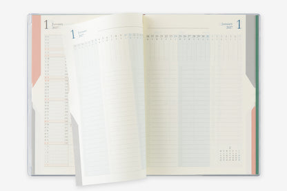 Midori 2027 Diary Double Schedule