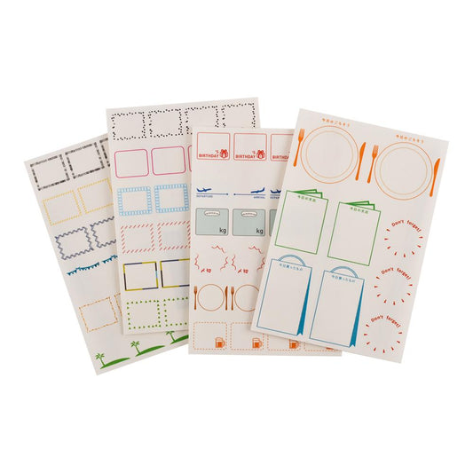 Hobonichi Frame Stickers - Hobonichi Techo