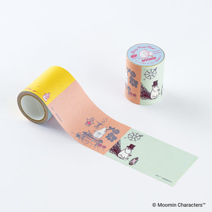 Moomin Sticky Note Roll (Moomin Family's Island Life) - Hobonichi Techo