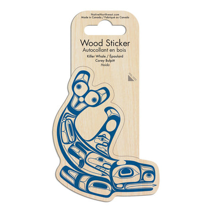 Native Northwest Wood Sticker